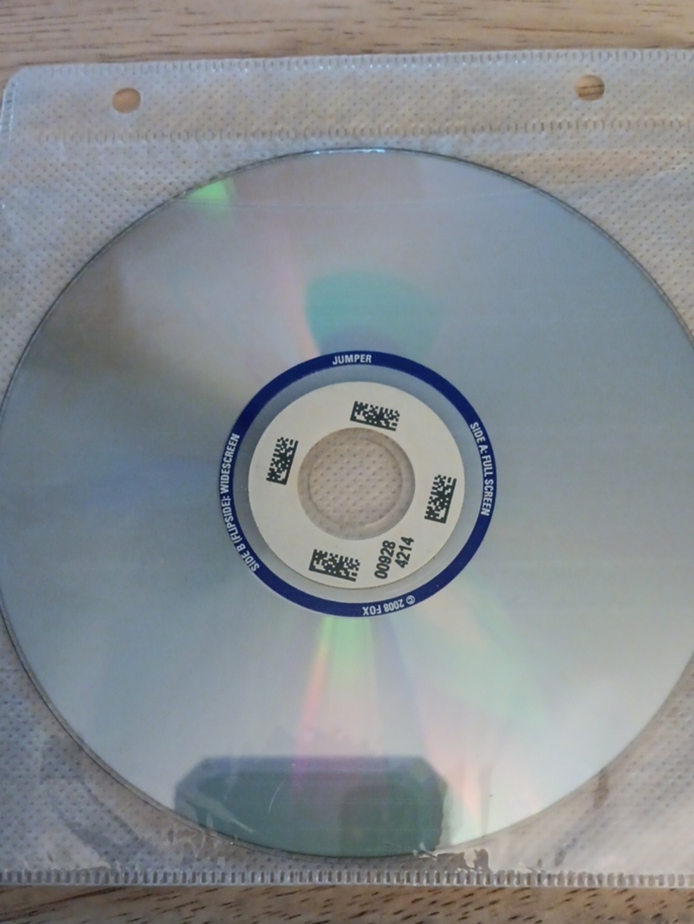Jumper DVD *NO CASE*